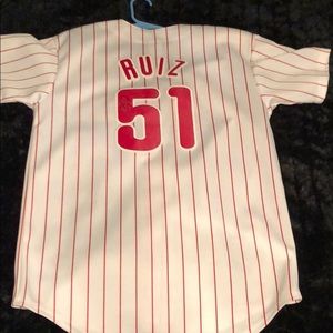 Signed Carlos Ruiz jersey